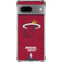 NBA Miami Heat Red Primary Logo Google Pixel 7a Clear Case